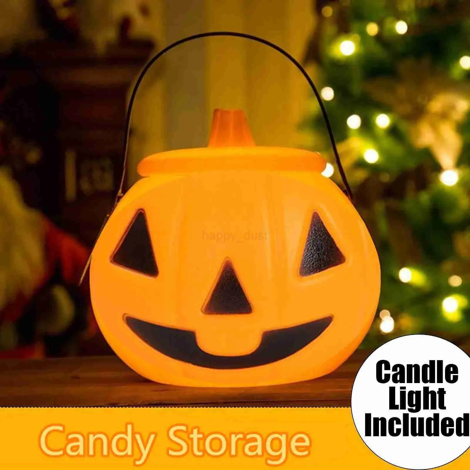 Halloween Party Pumpkin Candy  - đánh giá và giá Home Decor Lighting Tricks