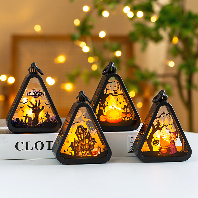 Halloween Decorations Pumpkin  - đánh giá và giá Home Decor Lighting Tricks
