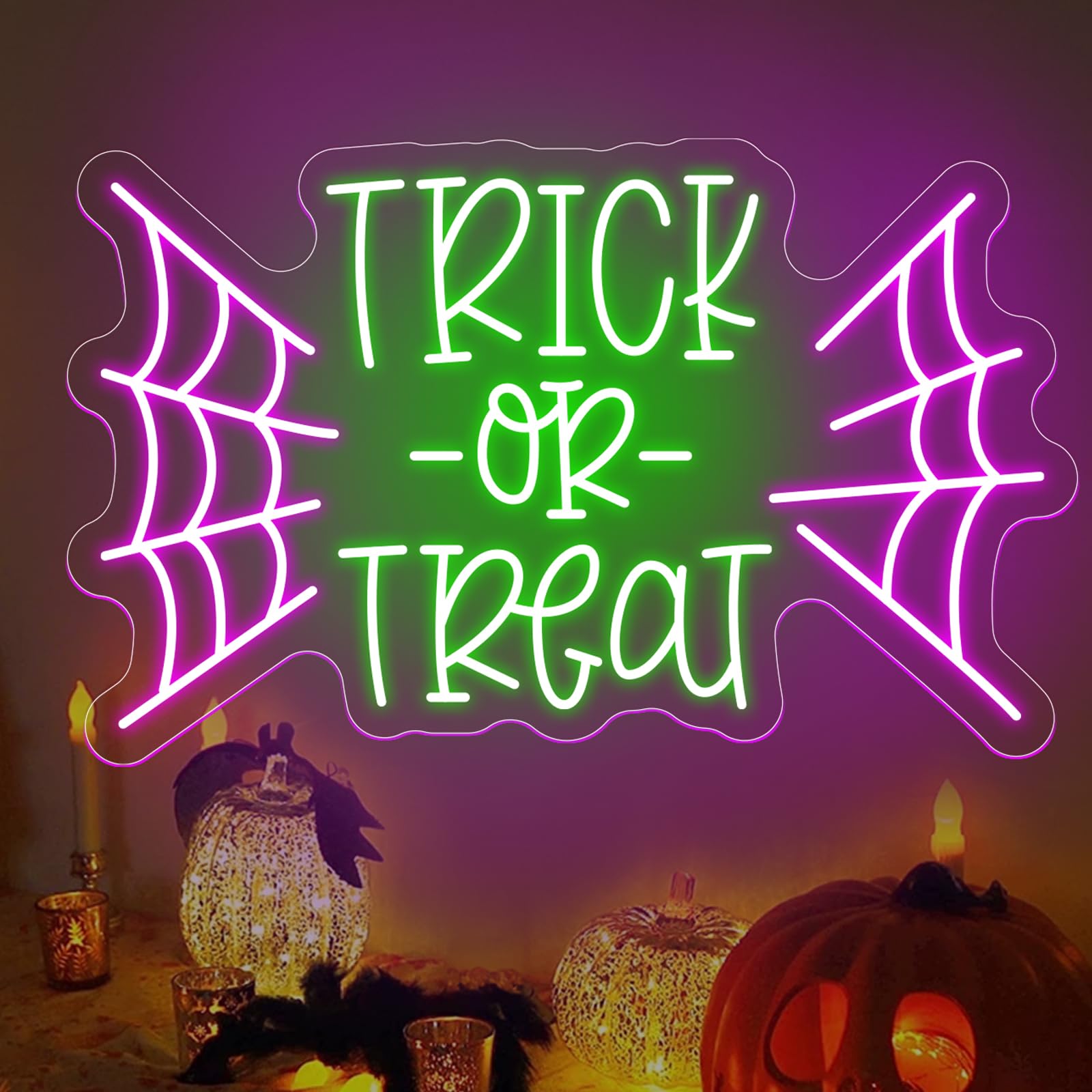 Trick or Treat Bat LED Neon Si - đánh giá và giá Home Decor Lighting Tricks