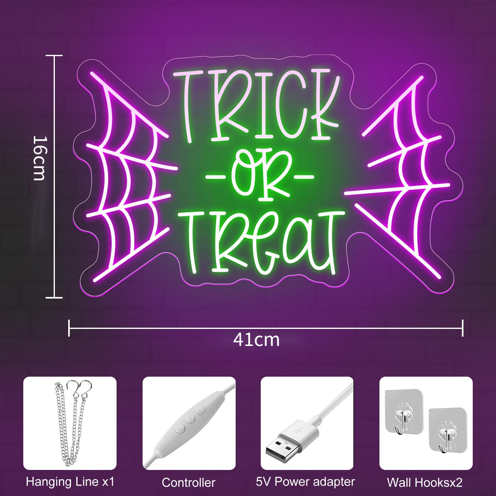 Trick or Treat Bat LED Neon Si - đánh giá và giá Home Decor Lighting Tricks